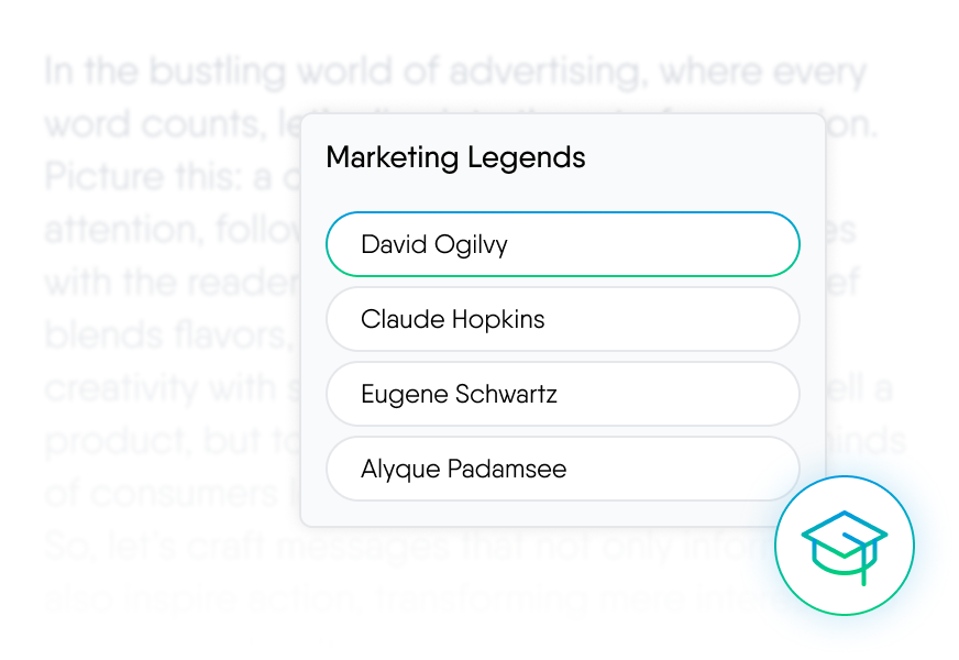 Marketing Legends Library